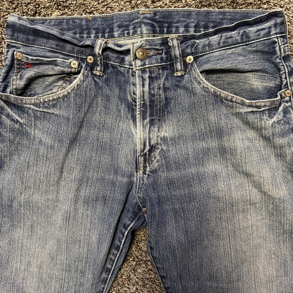 Vintage Polo Ralph Lauren Jeans Mens 32x30 Classic 867 Straight Leg Y2K Denim - Picture 2 of 9